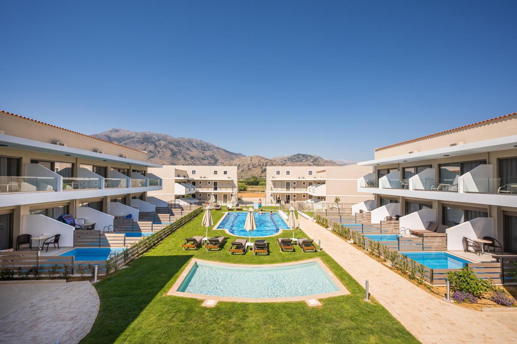 Vantaris Blue Adults Only Georgioupoli Bagian luar foto
