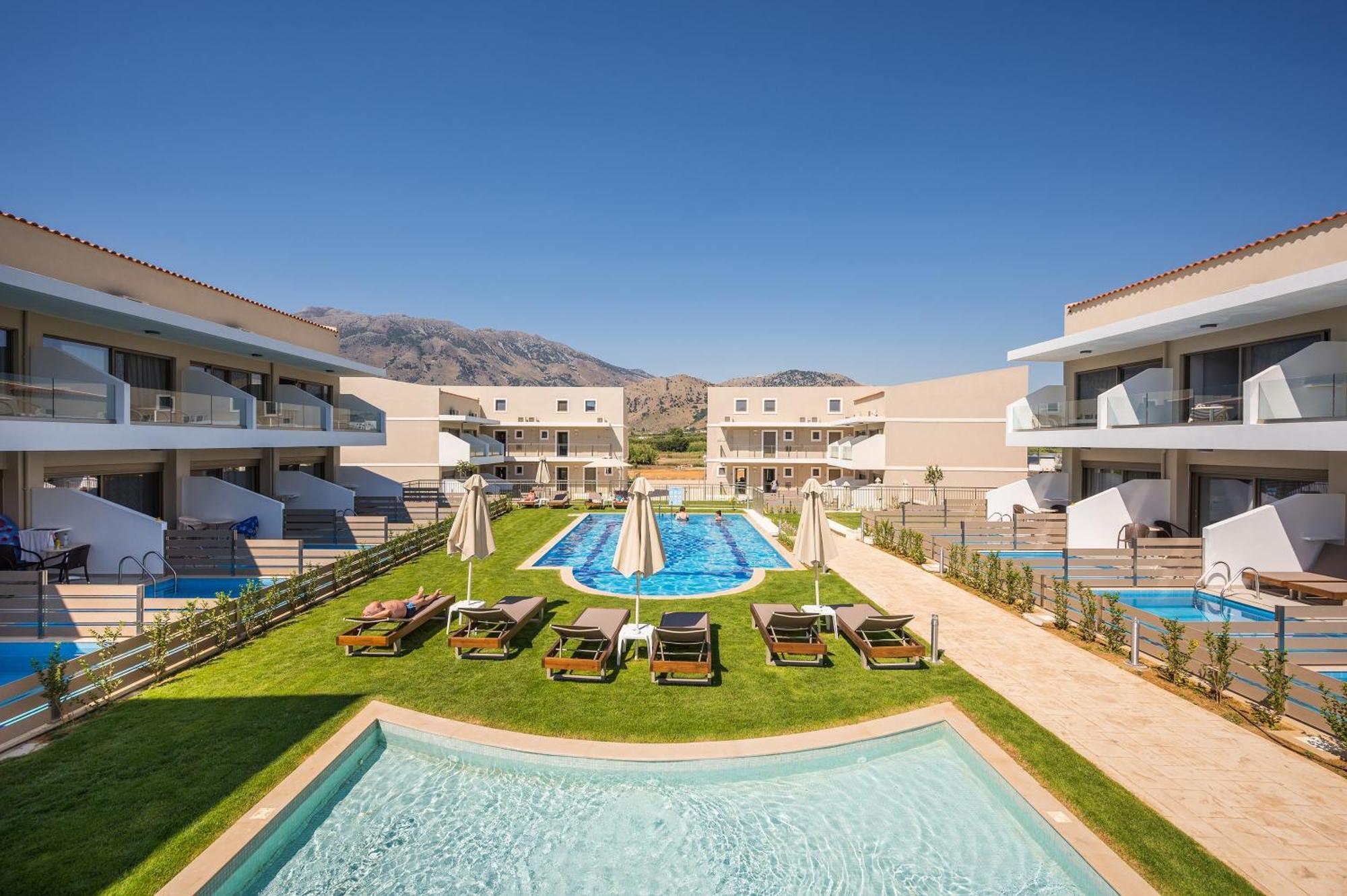 Vantaris Blue Adults Only Georgioupoli Bagian luar foto