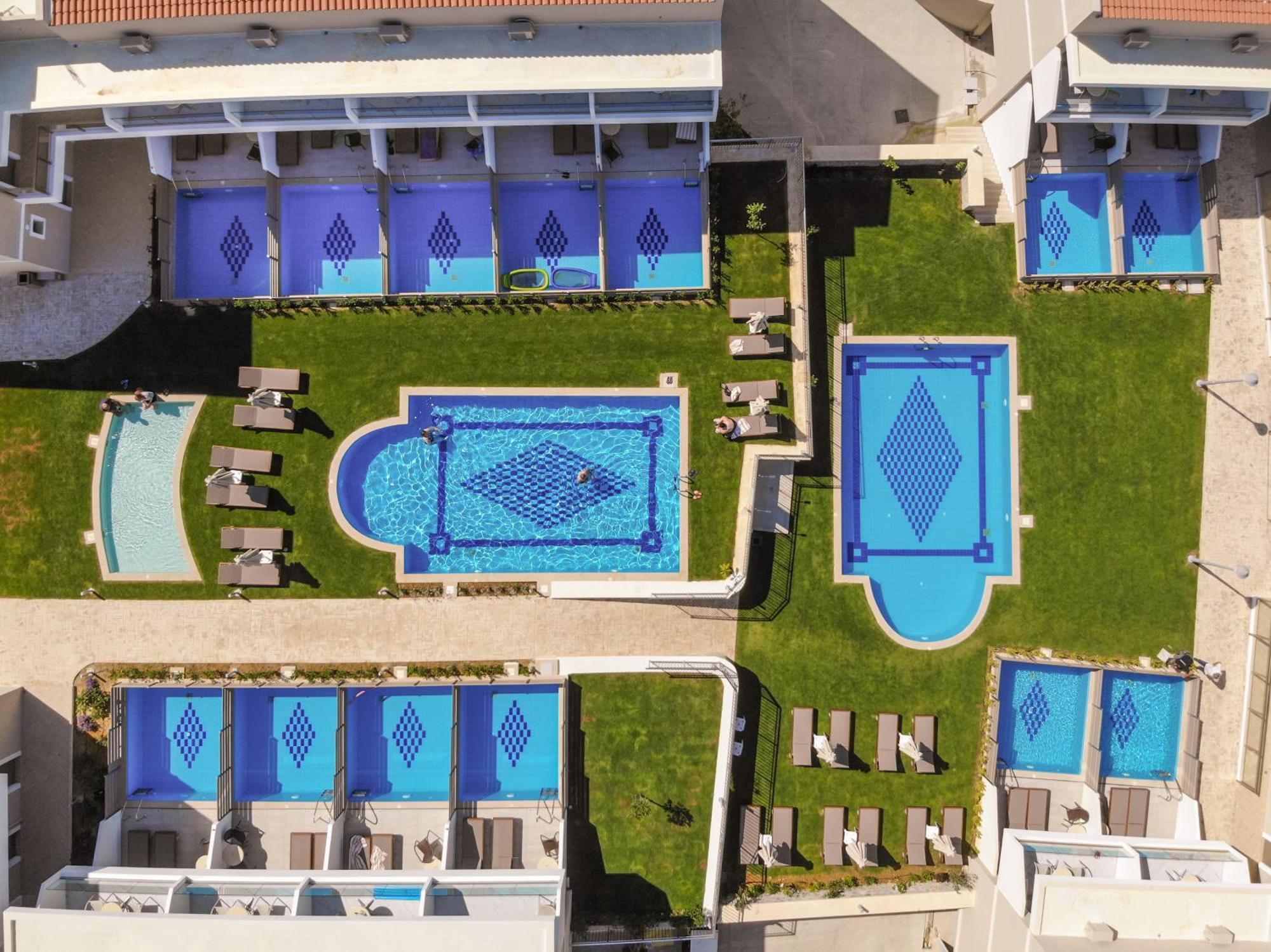 Vantaris Blue Adults Only Georgioupoli Bagian luar foto